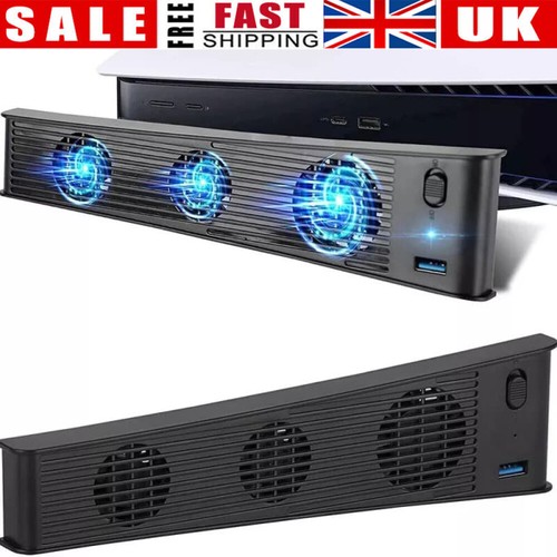 Led cooling fan usb port - w/usb, for