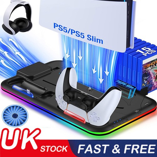 Ps5 vertical cooling fan stand - ps5,