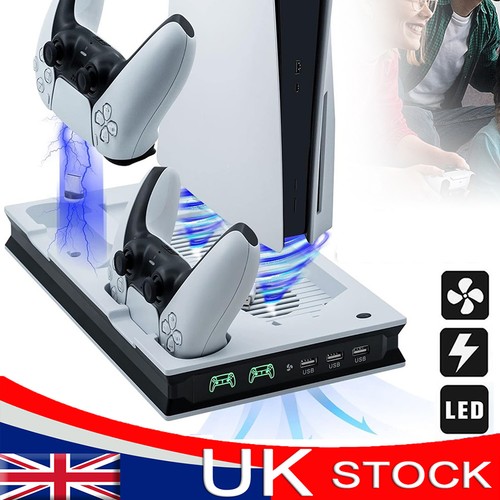 Ps5 stand with cooling fan - 2,