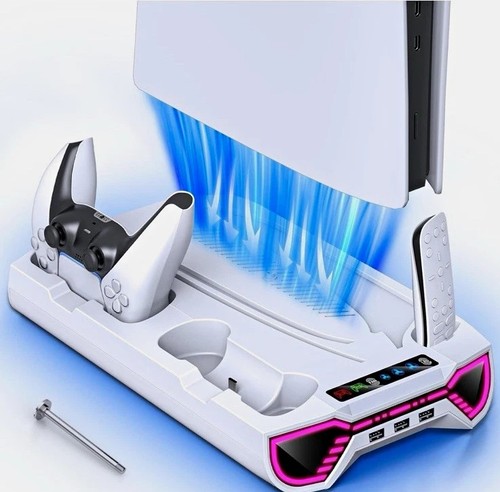 Ps5 cooling stand station - cooling, rgb