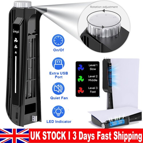 Speed vertical cooling fan - 3-speed,