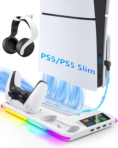 Ps5 slim charging station dock - slim,